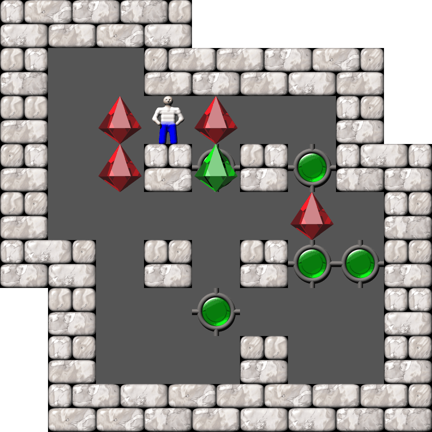 Sokoban Yasgood 2 level 77